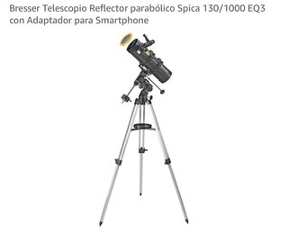 Telescopio Reflector Bresser Spica 130/1000
