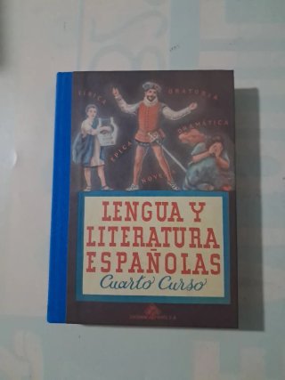 Libro Lengua y Literatura Españolas (cuarto curso)