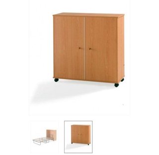 Mueble Cama Plegable con colchon 90x1.90