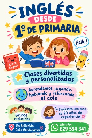 Clases de Inglés, gramática y conversación