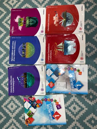 Libros 1° Bachillerato CCSS