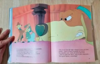 Clásico cuento Disney.Basil,l ratón superdetective