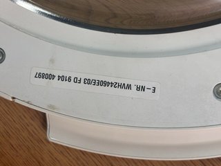 Modelo WVH24460EE Lavadora+secadora placa