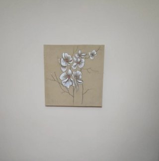 Cuadro Decorativo Floral 60x60cm