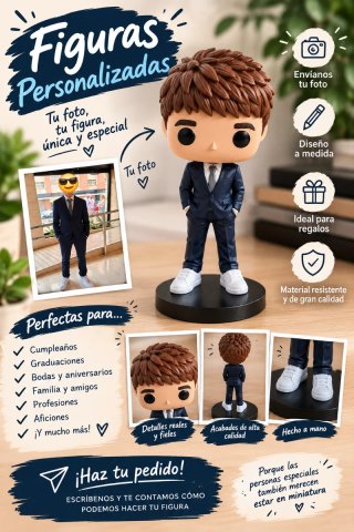 Muñeco de resina personalizado