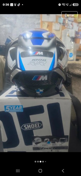 Casco Shoei BMW S1000RR