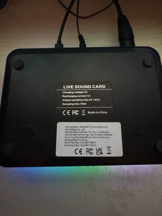 Mezclador de audio profesional