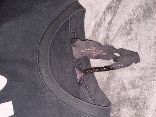 Camiseta VLONE x Palm Angels Negra