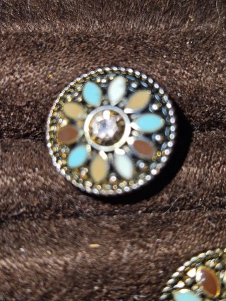Pendientes Flor Multicolor