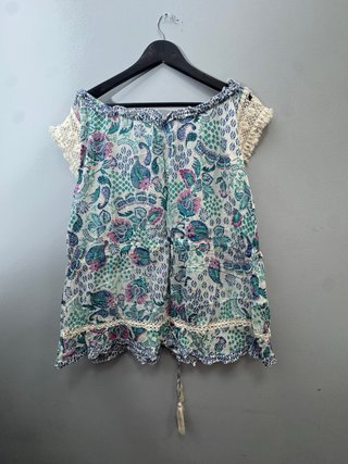 Blusa Isla Bonita Estampada Talla M