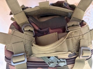 Mochila Delta 25L Camo Woodland caza, airsoft