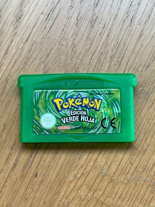 Pokémon Verde Hoja Game Boy Advance Pal esp