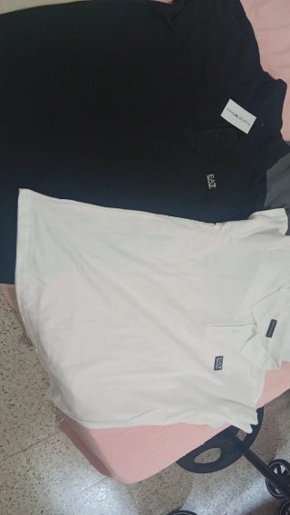 Camisas Emporio Armani Negras y Blancas