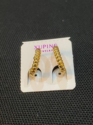 Pendientes de Aro Xuping Oro Laminado 14k