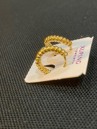 Pendientes de Aro Xuping Oro Laminado 14k