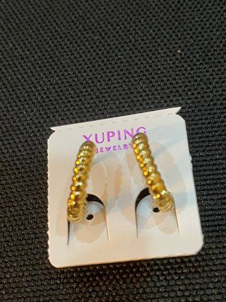Pendientes de Aro Xuping Oro Laminado 14k