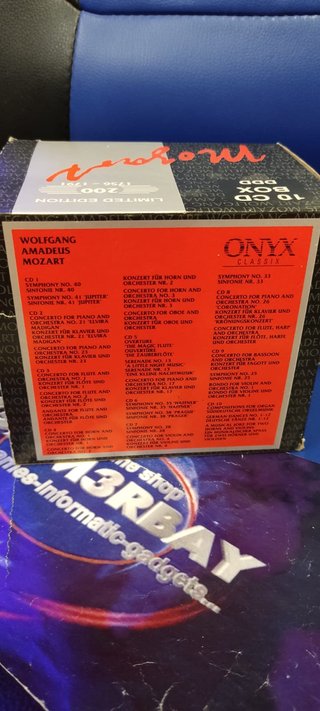 Box Set 10 CD Mozart 200 Limited Edition