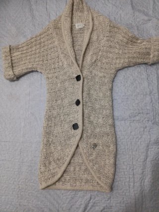Cárdigan ONLY Beige/Gris Talla S