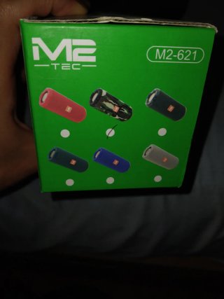 Altavoz Bluetooth M2 Tec Azul