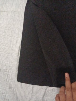 Vestido Massimo Dutti Negro Talla XS