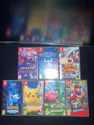 Lote 7 Juegos Nintendo Switch Grandes titulos