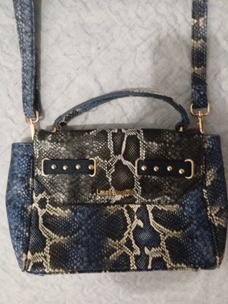 Bolso Laura Biagiotti Azul Multicolor