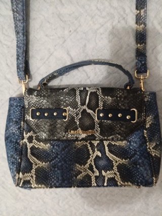 Bolso Laura Biagiotti Azul Multicolor