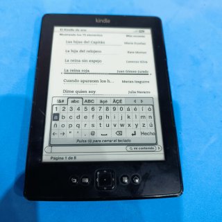 Ereader Kindle Negro