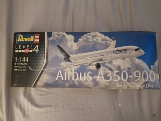 Maqueta Revell Airbus A350-900 Lufthansa