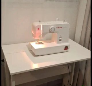 Escritorio plegable blanco