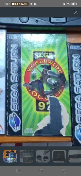 Worldwide Soccer 97 - Sega Saturn