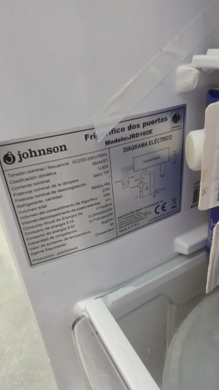 Frigorífico Blanco de Dos Puertas