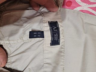 Pantalones Armani Jeans Beige a estrenar