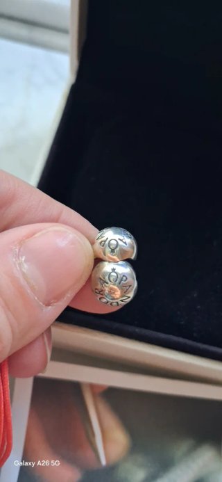 Bracciale Pandora con Charm Lettera B