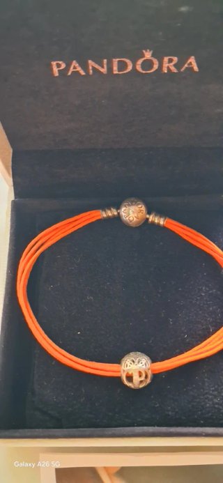 Bracciale Pandora con Charm Lettera B