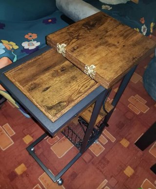 Mesa Auxiliar Cama/Sofá con Cajón