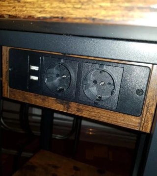 Mesa Auxiliar Cama/Sofá con Cajón
