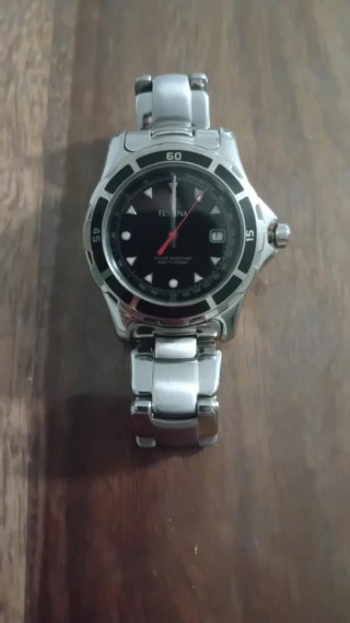 Reloj Festina Plateado y Negro