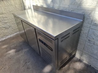 Nevera bajo mostrador inox 1,50m Edenox