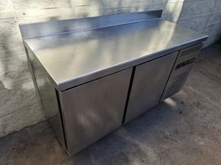 Nevera bajo mostrador inox 1,50m Edenox