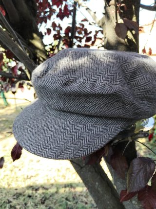 Gorra Irlandesa de Espiga Gris