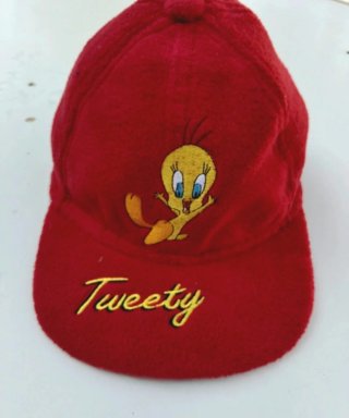 Gorra de Invierno Tweety Roja
