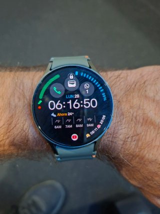 Samsung Galaxy Watch 7 Gris/Verde 44mm Bluetooth