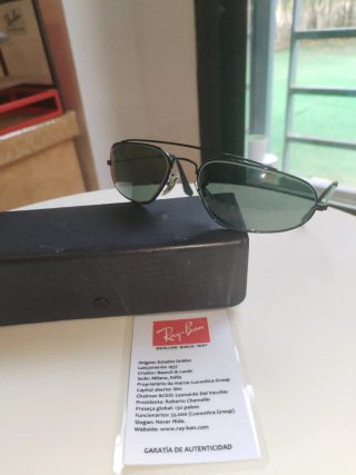 Gafas Ray-Ban Caravan Aviator Cuadradas BL