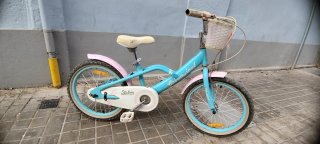 Bicicleta Infantil Imaginarium Azul y Rosa