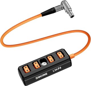 ZGCINE Divisor D-Tap 90° LM-P4 Cámara ARR Roja