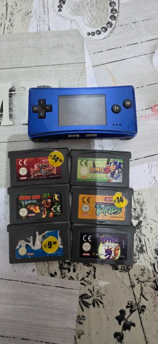Nintendo Game Boy Micro Blu