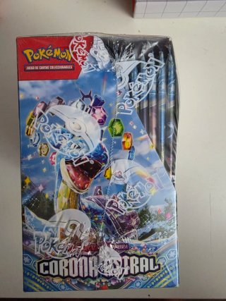 Caja 36 Sobres cartas Pokémon Corona Astral