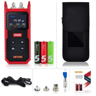 SKYSHL 850 a 1700nm Medidor Potencia Fibra Óptica