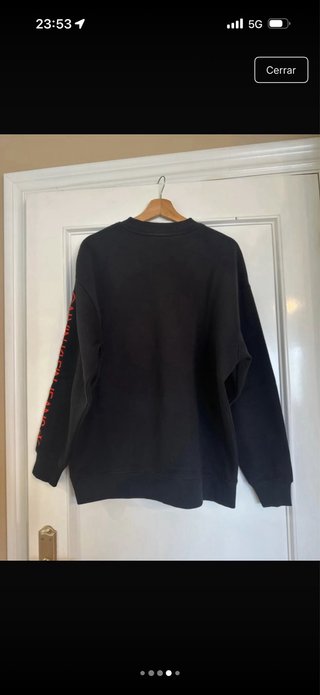 Sudadera Negra Calvin Klein